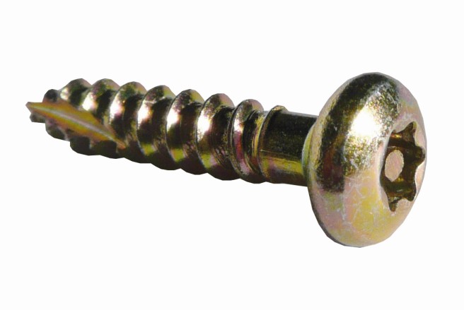 SECURITY T17 SCREW BUT HD ZINC 10G X 3/4 POST TORX ( T25)